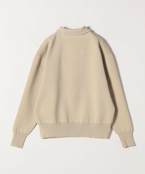 SHIPS / シップス ニット・セーター | SHIPS any:〈手洗い可能〉パール モチーフ 襟付き スキッパー ニット プルオーバー | 詳細13