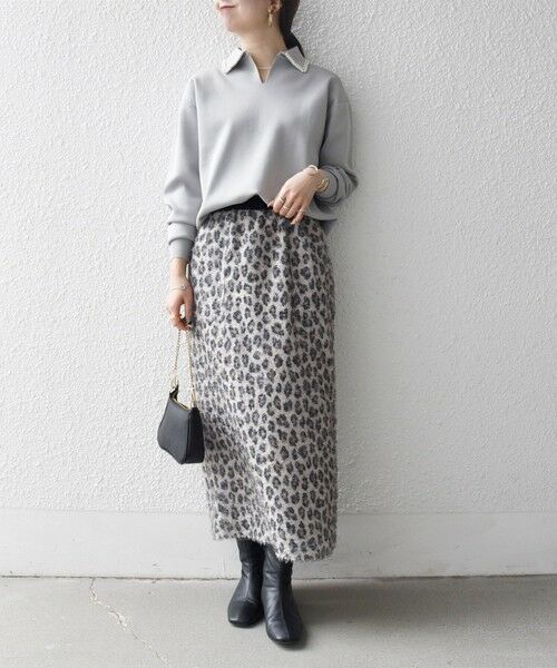 SHIPS / シップス ニット・セーター | SHIPS any:〈手洗い可能〉パール モチーフ 襟付き スキッパー ニット プルオーバー | 詳細16