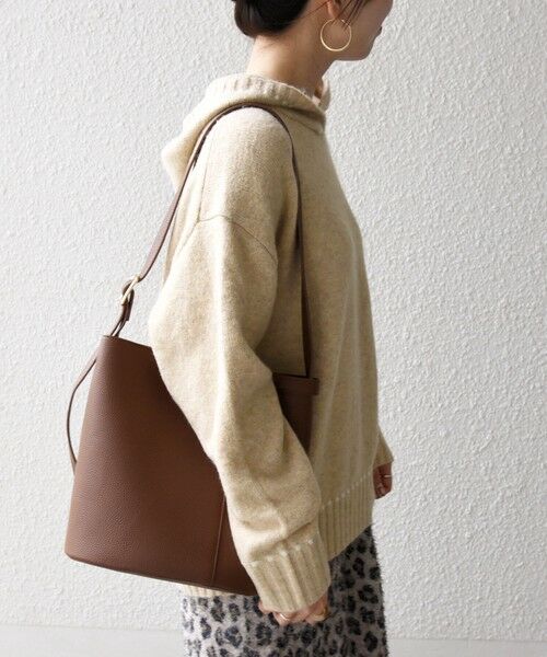 SHIPS / シップス ニット・セーター | SHIPS any:〈手洗い可能〉ステッチ デザイン フーディー ルーズ ニット | 詳細19