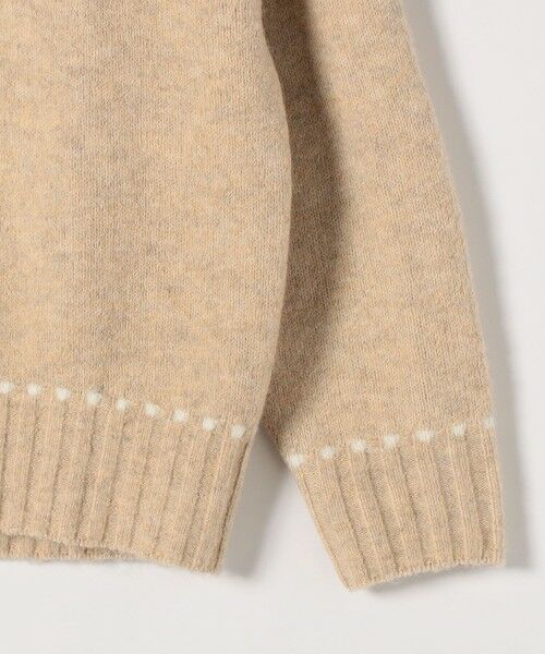 SHIPS / シップス ニット・セーター | SHIPS any:〈手洗い可能〉ステッチ デザイン フーディー ルーズ ニット | 詳細24