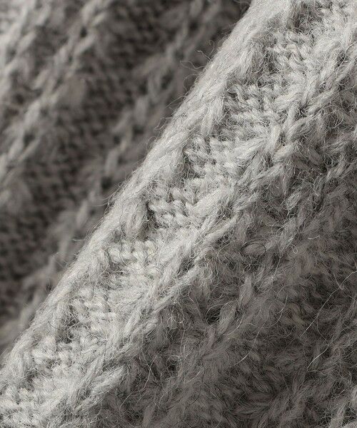 SHIPS / シップス カーディガン・ボレロ | SHIPS any: リブ タック編み Vネック ルーズ ニット カーディガン | 詳細24