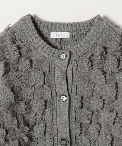 SHIPS / シップス カーディガン・ボレロ | SHIPS any:〈手洗い可能〉フリンジ デザイン ドルマン ニット カーディガン | 詳細17