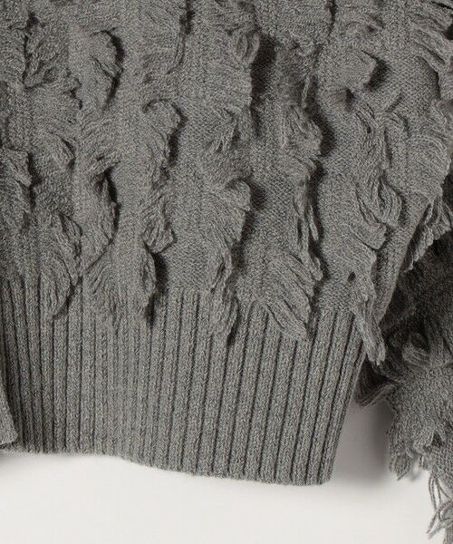SHIPS / シップス カーディガン・ボレロ | SHIPS any:〈手洗い可能〉フリンジ デザイン ドルマン ニット カーディガン | 詳細18