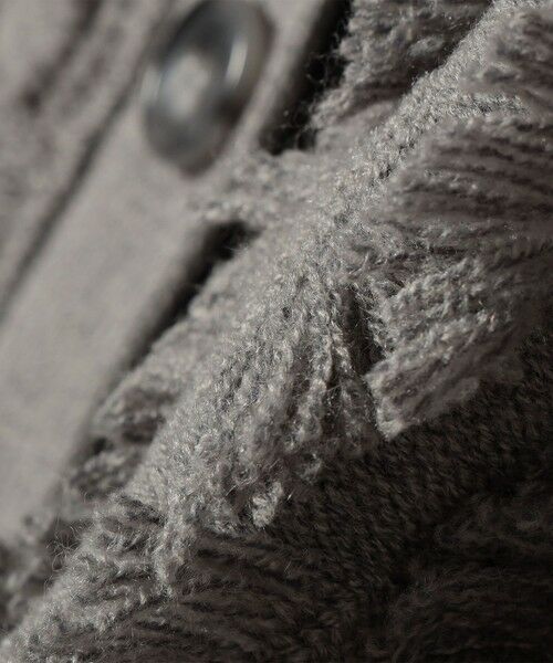 SHIPS / シップス カーディガン・ボレロ | SHIPS any:〈手洗い可能〉フリンジ デザイン ドルマン ニット カーディガン | 詳細21