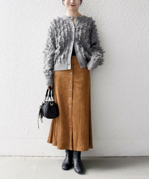 SHIPS / シップス カーディガン・ボレロ | SHIPS any:〈手洗い可能〉フリンジ デザイン ドルマン ニット カーディガン | 詳細10