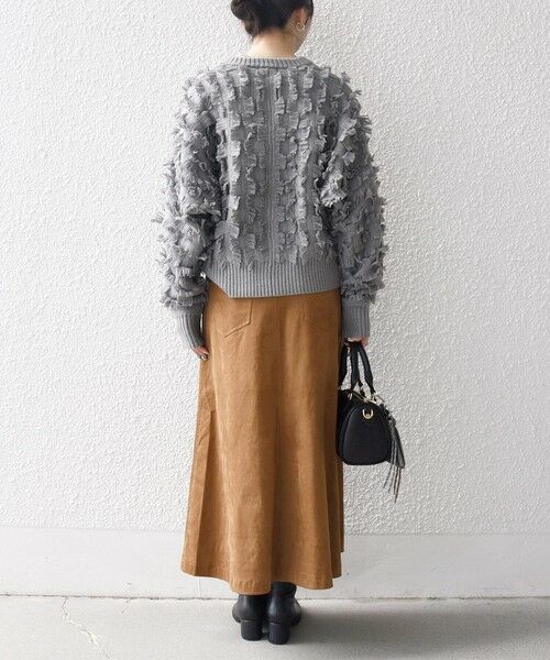 SHIPS / シップス カーディガン・ボレロ | SHIPS any:〈手洗い可能〉フリンジ デザイン ドルマン ニット カーディガン | 詳細11