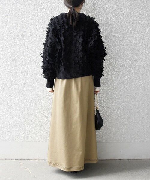 SHIPS / シップス カーディガン・ボレロ | SHIPS any:〈手洗い可能〉フリンジ デザイン ドルマン ニット カーディガン | 詳細27