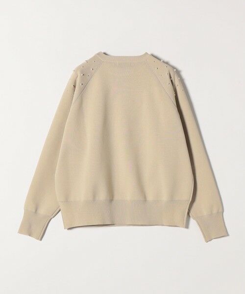 SHIPS / シップス ニット・セーター | SHIPS any:〈手洗い可能〉パールモチーフ ビジュー クルーネック ニット | 詳細10