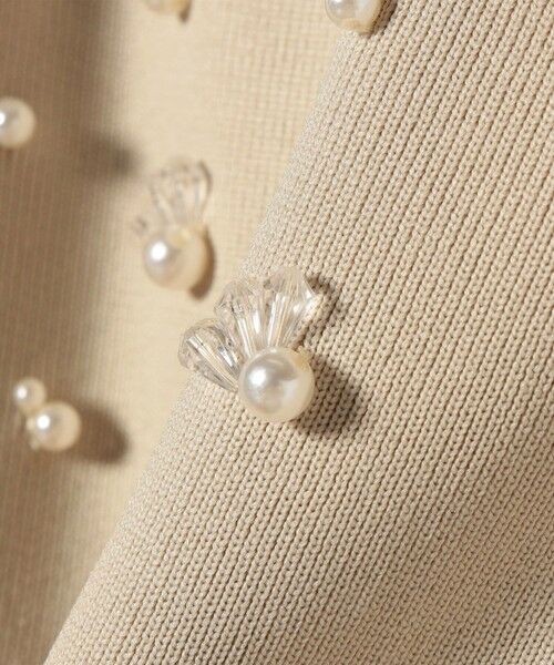 SHIPS / シップス ニット・セーター | SHIPS any:〈手洗い可能〉パールモチーフ ビジュー クルーネック ニット | 詳細11