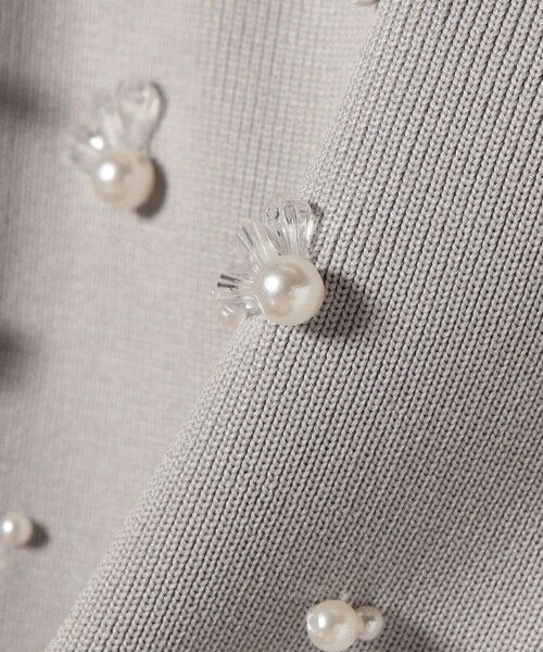 SHIPS / シップス ニット・セーター | SHIPS any:〈手洗い可能〉パールモチーフ ビジュー クルーネック ニット | 詳細20