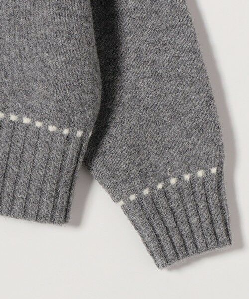 SHIPS / シップス カーディガン・ボレロ | 《一部追加予約》SHIPS any:〈手洗い可能〉ステッチ デザイン ルーズ ニット カーディガン | 詳細11