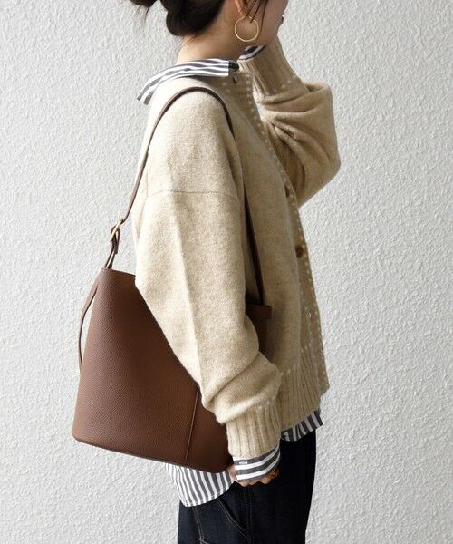 SHIPS / シップス カーディガン・ボレロ | 《一部追加予約》SHIPS any:〈手洗い可能〉ステッチ デザイン ルーズ ニット カーディガン | 詳細18