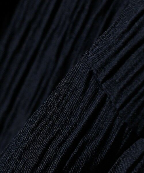 SHIPS / シップス ノーカラージャケット | SHIPS any:〈手洗い可能〉ジャカード ノーカラー ペプラム ジャケット［NAVY BLUE］ | 詳細25