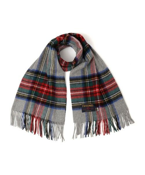 SHIPS / シップス マフラー・ショール・スヌード・ストール | TWEED MILL: チェック ウール ストール 25AW | 詳細4