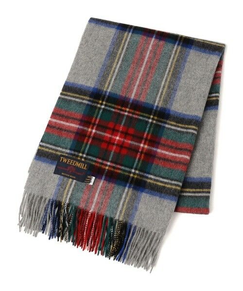 SHIPS / シップス マフラー・ショール・スヌード・ストール | TWEED MILL: チェック ウール ストール 25AW | 詳細5
