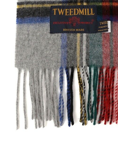 SHIPS / シップス マフラー・ショール・スヌード・ストール | TWEED MILL: チェック ウール ストール 25AW | 詳細6