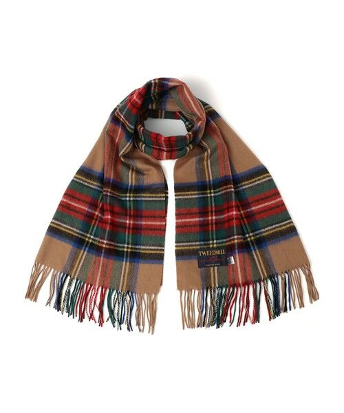 SHIPS / シップス マフラー・ショール・スヌード・ストール | TWEED MILL: チェック ウール ストール 25AW | 詳細11