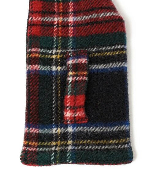SHIPS / シップス マフラー・ショール・スヌード・ストール | TWEED MILL: チェック フリース ループ マフラー | 詳細5