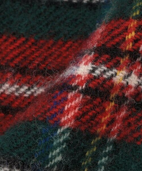 SHIPS / シップス マフラー・ショール・スヌード・ストール | TWEED MILL: チェック フリース ループ マフラー | 詳細6