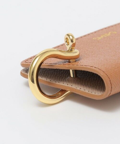 SHIPS / シップス 財布・コインケース・マネークリップ | 【WEB限定】SHIPS:【SAFFIANO LEATHER】シャックル 2トーン キーケース | 詳細5