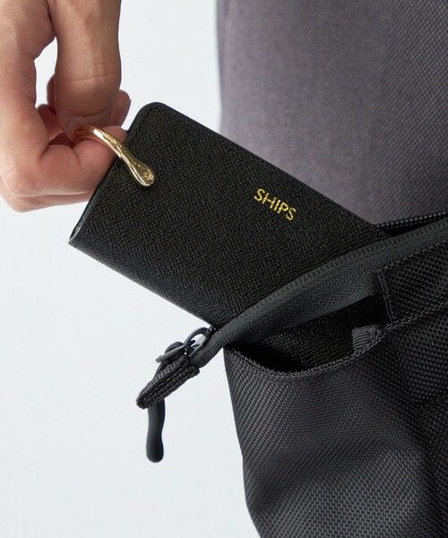 SHIPS / シップス 財布・コインケース・マネークリップ | 【WEB限定】SHIPS:【SAFFIANO LEATHER】シャックル 2トーン キーケース | 詳細7