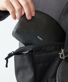 SHIPS / シップス 財布・コインケース・マネークリップ | 【WEB限定】SHIPS:【SAFFIANO LEATHER】ラウンド ジップ ポーチ