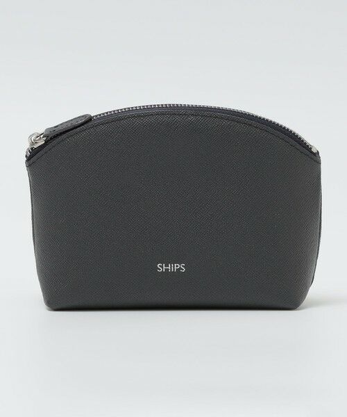 SHIPS / シップス 財布・コインケース・マネークリップ | 【WEB限定】SHIPS:【SAFFIANO LEATHER】ラウンド ジップ ポーチ | 詳細2