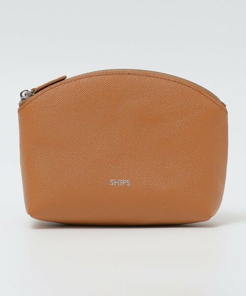 SHIPS / シップス 財布・コインケース・マネークリップ | 【WEB限定】SHIPS:【SAFFIANO LEATHER】ラウンド ジップ ポーチ | 詳細6
