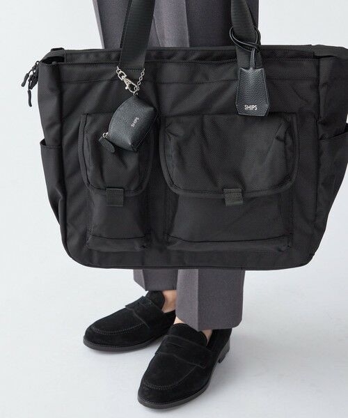 SHIPS / シップス 財布・コインケース・マネークリップ | 【WEB限定】SHIPS:【SAFFIANO LEATHER】ミニ ポーチ バッグ チャーム | 詳細4