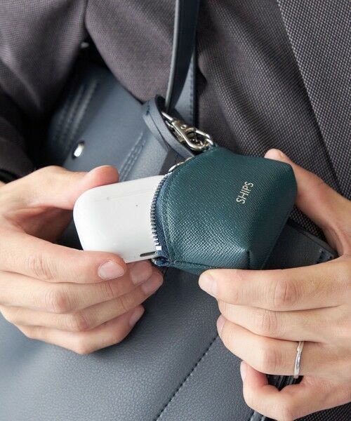 SHIPS / シップス 財布・コインケース・マネークリップ | 【WEB限定】SHIPS:【SAFFIANO LEATHER】ミニ ポーチ バッグ チャーム | 詳細8