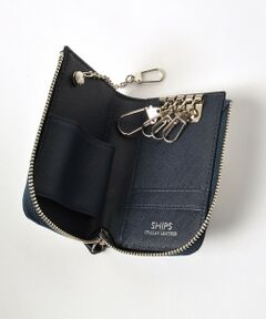 SHIPS / シップス 財布・コインケース・マネークリップ | SHIPS:【SAFFIANO LEATHER】 イタリアンレザー キーケース