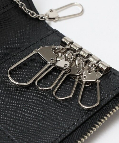 SHIPS / シップス 財布・コインケース・マネークリップ | SHIPS:【SAFFIANO LEATHER】 イタリアンレザー キーケース | 詳細4