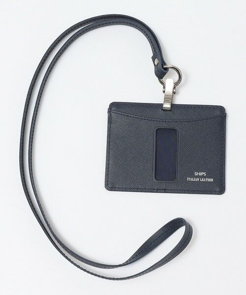 SHIPS / シップス 財布・コインケース・マネークリップ | SHIPS: 【SAFFIANO LEATHER】イタリアンレザー IDケース | 詳細1