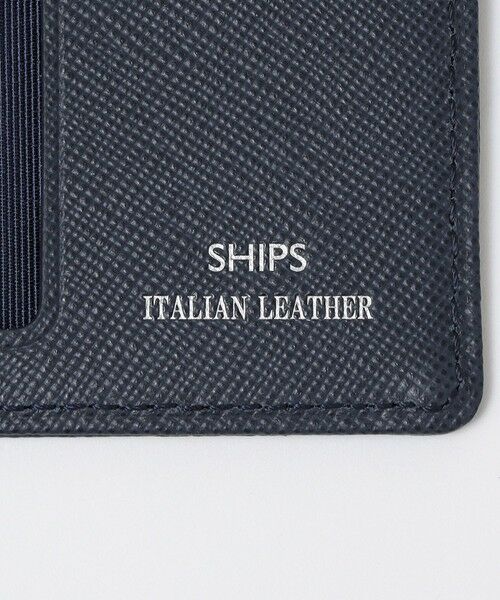 SHIPS / シップス 財布・コインケース・マネークリップ | SHIPS: 【SAFFIANO LEATHER】イタリアンレザー IDケース | 詳細4