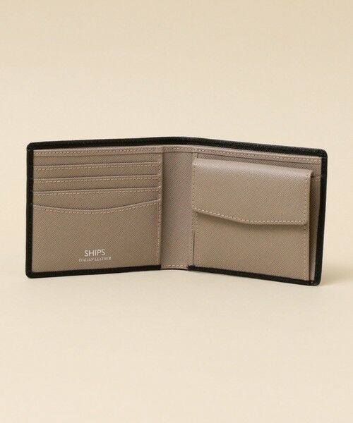 SHIPS / シップス 財布・コインケース・マネークリップ | 【WEB限定】SHIPS:【SAFFIANO LEATHER】2トーン 2つ折 ウォレット（財布） | 詳細4