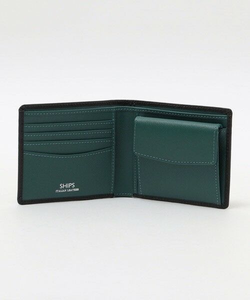 SHIPS / シップス 財布・コインケース・マネークリップ | 【WEB限定】SHIPS:【SAFFIANO LEATHER】2トーン 2つ折 ウォレット（財布） | 詳細14