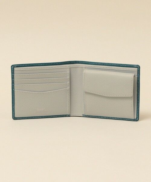SHIPS / シップス 財布・コインケース・マネークリップ | 【WEB限定】SHIPS:【SAFFIANO LEATHER】2トーン 2つ折 ウォレット（財布） | 詳細18