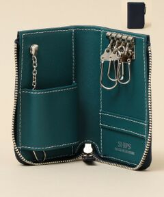 SHIPS / シップス 財布・コインケース・マネークリップ | 【WEB限定】SHIPS: 【SAFFIANO LEATHER】 2トーン キーケース