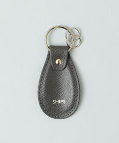 SHIPS / シップス 財布・コインケース・マネークリップ | SHIPS: SAFFIANO LEATHER シューホーン キーホルダー