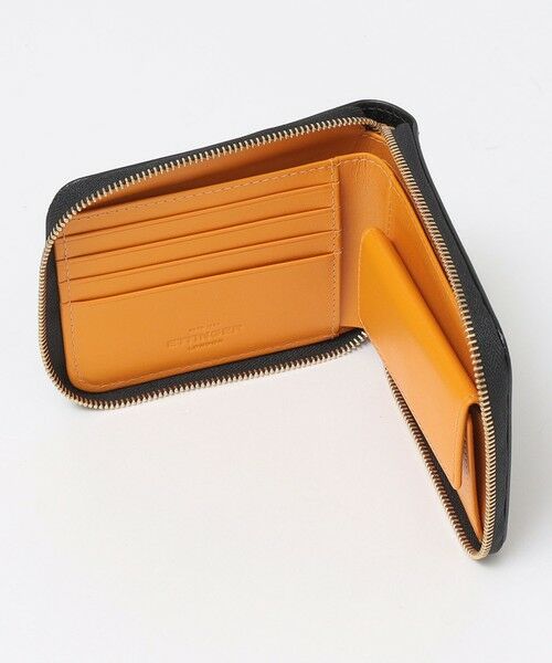 SHIPS / シップス 財布・コインケース・マネークリップ | ETTINGER: BRIDLE ZIPPED WALLET ブライドルレザー ジップ ウォレット 二つ折り財布 | 詳細4