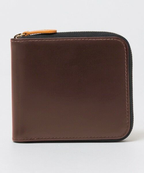SHIPS / シップス 財布・コインケース・マネークリップ | ETTINGER: BRIDLE ZIPPED WALLET ブライドルレザー ジップ ウォレット 二つ折り財布 | 詳細7