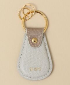 SHIPS / シップス 財布・コインケース・マネークリップ | 【WEB限定】SHIPS: 【SAFFIANO LEATHER】 2トーン キーホルダー