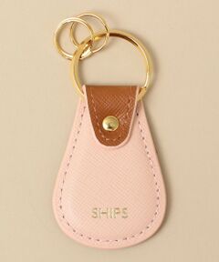 SHIPS / シップス 財布・コインケース・マネークリップ | 【WEB限定】SHIPS: 【SAFFIANO LEATHER】 2トーン キーホルダー