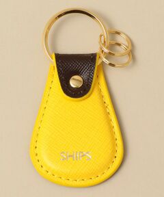 SHIPS / シップス 財布・コインケース・マネークリップ | 【WEB限定】SHIPS: 【SAFFIANO LEATHER】 2トーン キーホルダー