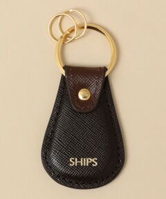 SHIPS / シップス 財布・コインケース・マネークリップ | 【WEB限定】SHIPS: 【SAFFIANO LEATHER】 2トーン キーホルダー