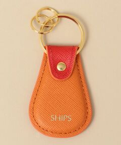 SHIPS / シップス 財布・コインケース・マネークリップ | 【WEB限定】SHIPS: 【SAFFIANO LEATHER】 2トーン キーホルダー