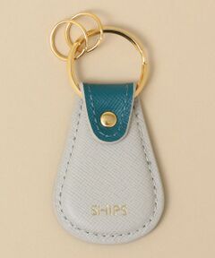 SHIPS / シップス 財布・コインケース・マネークリップ | 【WEB限定】SHIPS: 【SAFFIANO LEATHER】 2トーン キーホルダー