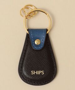 SHIPS / シップス 財布・コインケース・マネークリップ | 【WEB限定】SHIPS: 【SAFFIANO LEATHER】 2トーン キーホルダー