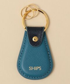 SHIPS / シップス 財布・コインケース・マネークリップ | 【WEB限定】SHIPS: 【SAFFIANO LEATHER】 2トーン キーホルダー