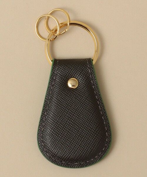 SHIPS / シップス 財布・コインケース・マネークリップ | 【WEB限定】SHIPS: 【SAFFIANO LEATHER】 2トーン キーホルダー | 詳細1